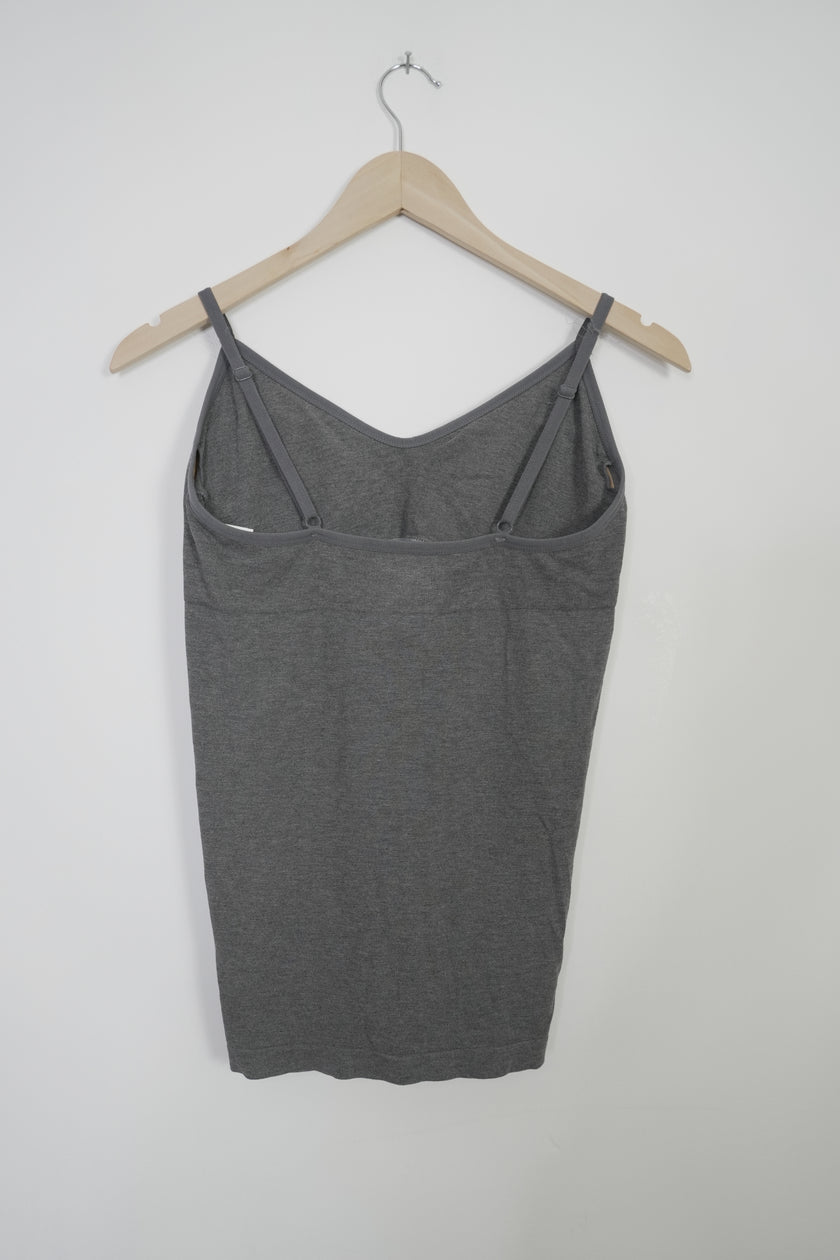 SkinnyGirl Grey Smoothers & Shapers Cami Size Medium