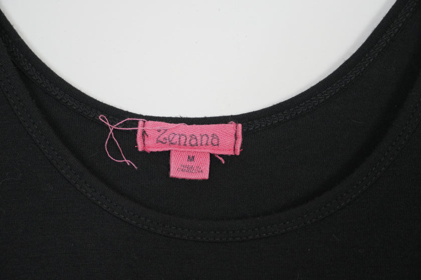 Zenana Black Maxi Dress Size Medium