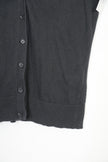 New York & Company Black Short Sleeve Cardigan Size Small