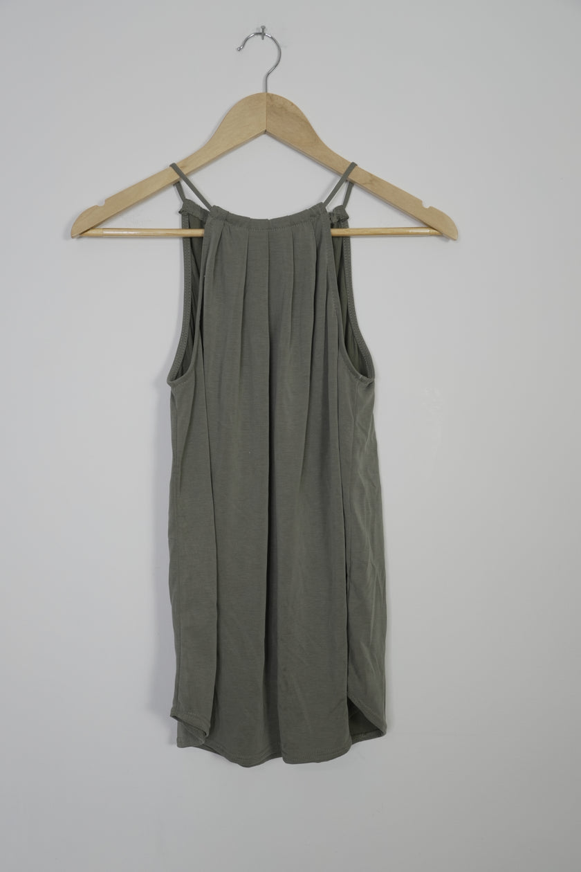 Green Envelope Los Angeles Sage Green Tank Top Size XS
