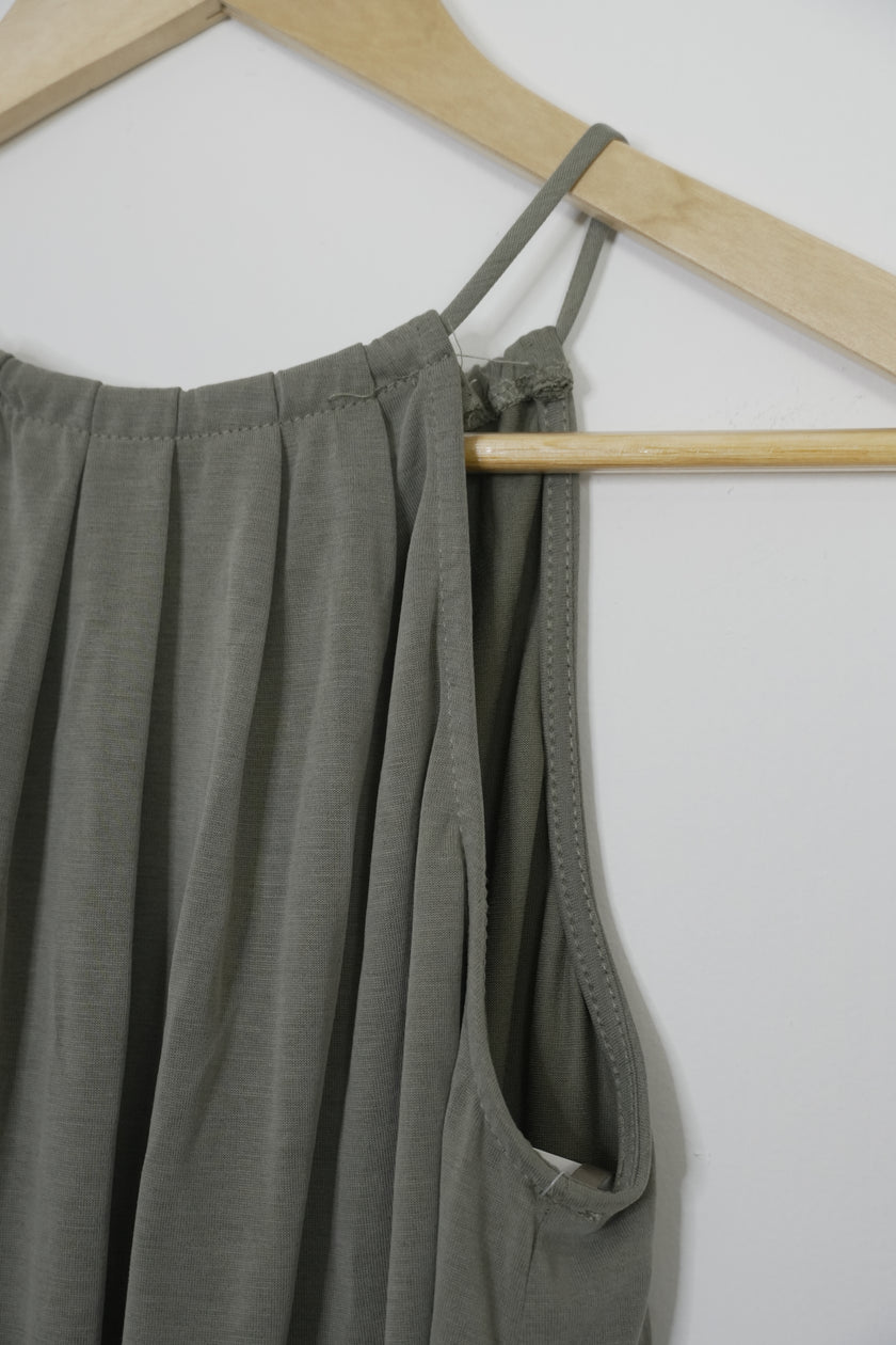 Green Envelope Los Angeles Sage Green Tank Top Size XS
