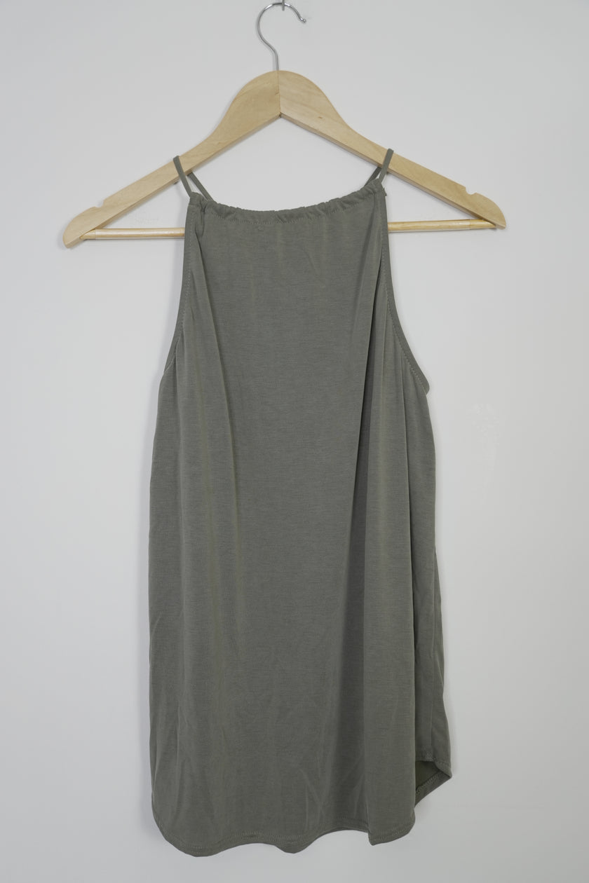 Green Envelope Los Angeles Sage Green Tank Top Size XS