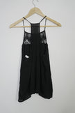 Blank Lace Flowy Tank Top Size Small