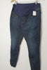 Signature Levi Dark Wash Maternity Skinny Jeans Size Large