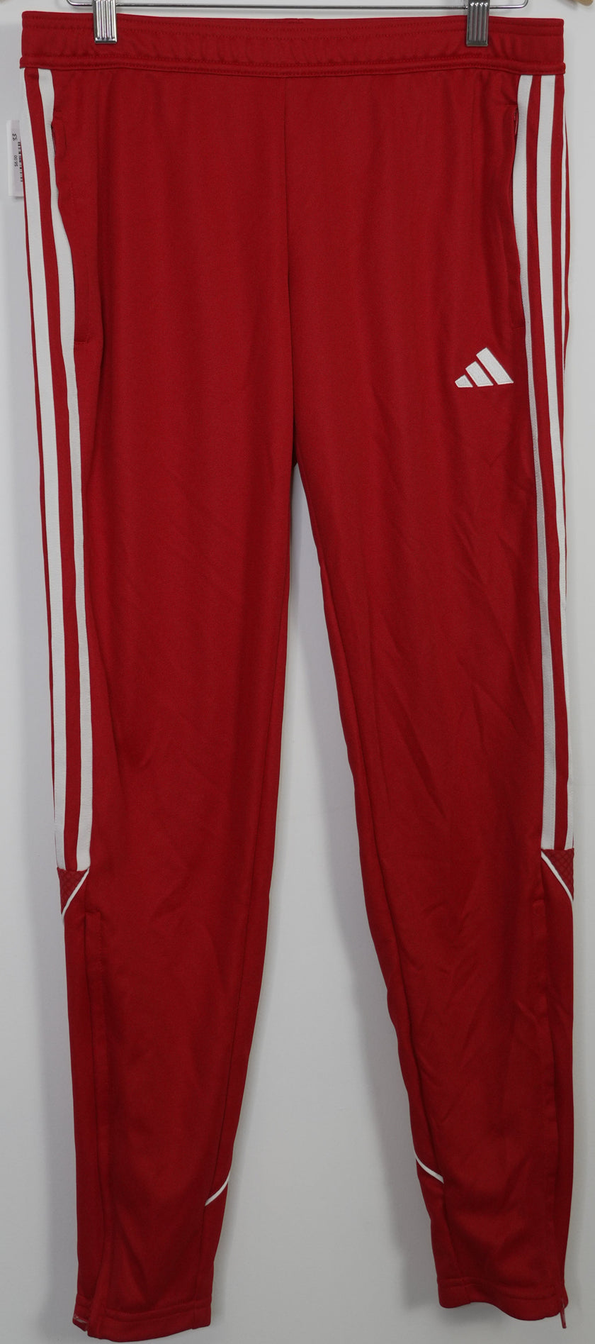 Adidas Red Joggers Regular Fit Size Medium