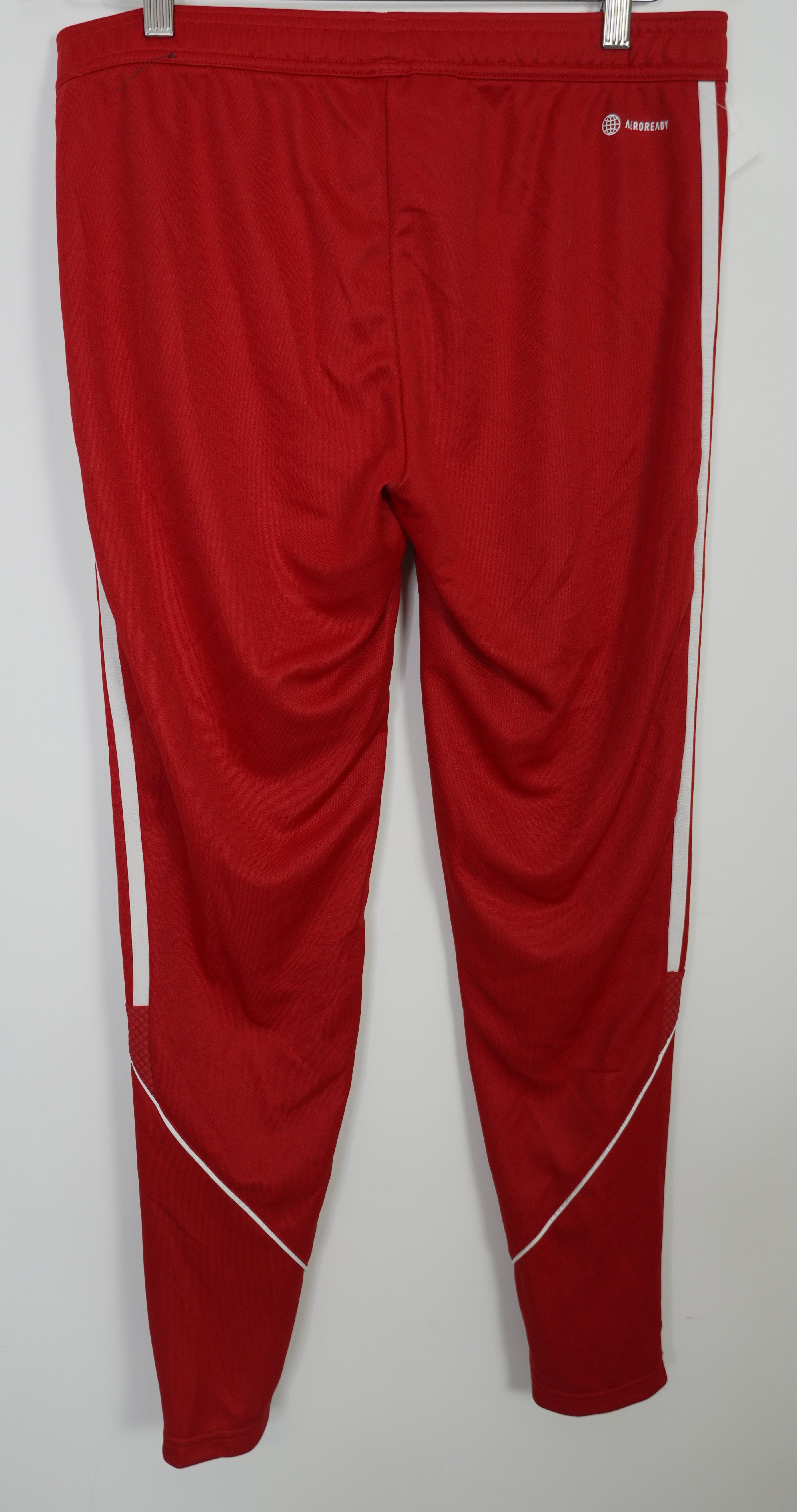 Adidas Red Joggers Regular Fit Size Medium