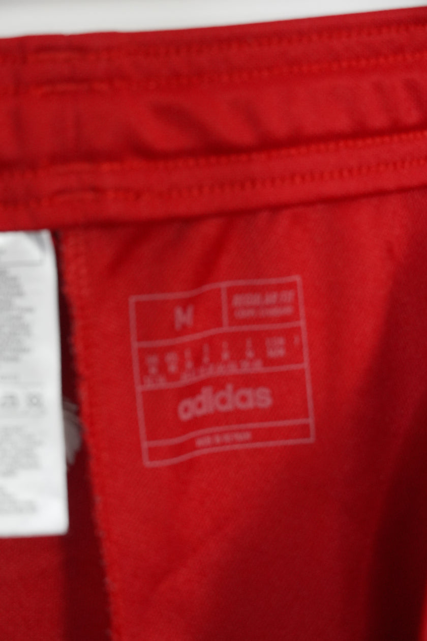 Adidas Red Joggers Regular Fit Size Medium