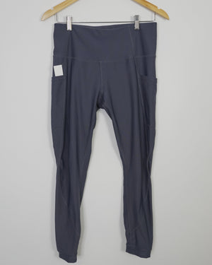 Apana Blue Leggings with Pockets Size Medium