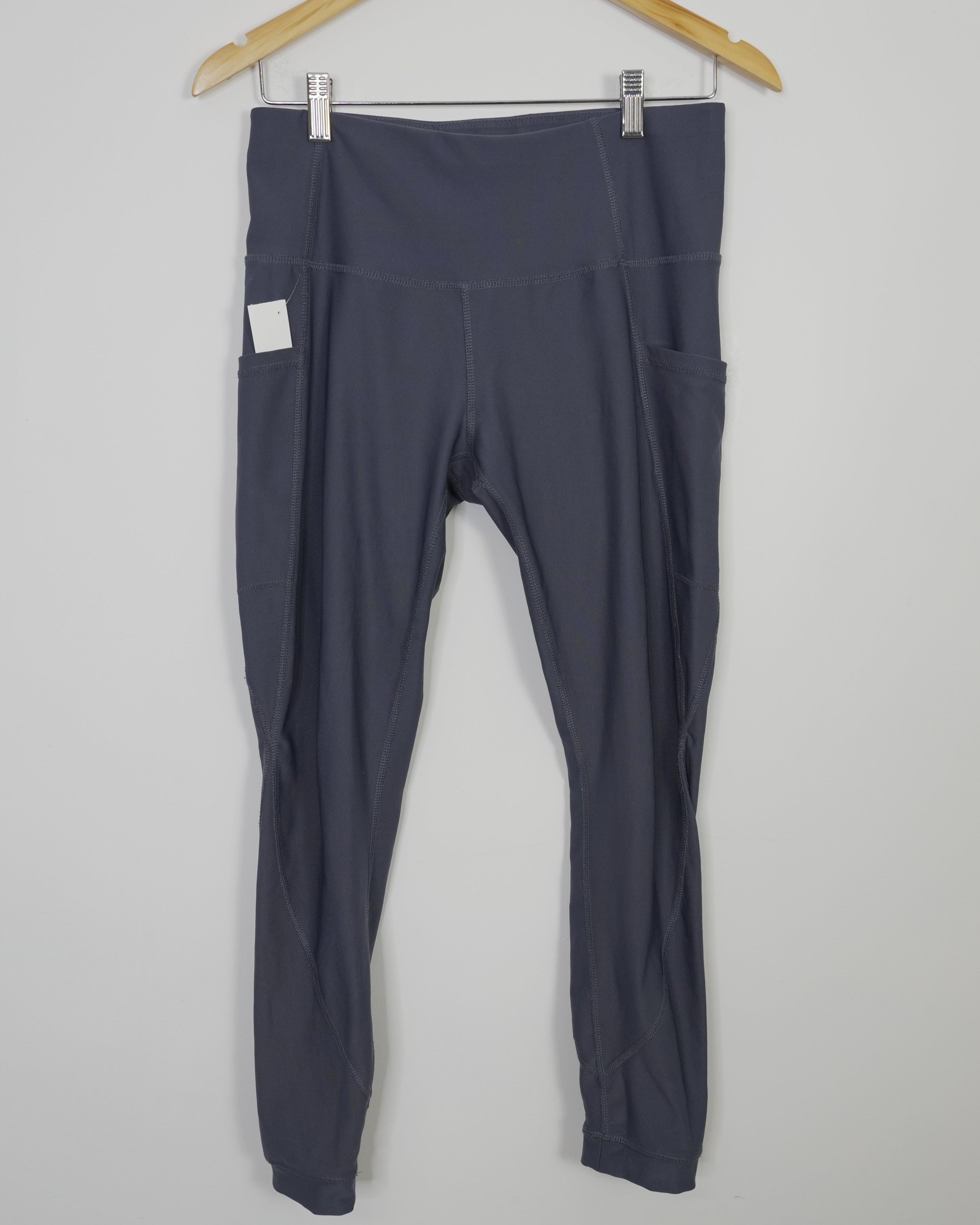 Apana Blue Leggings with Pockets Size Medium