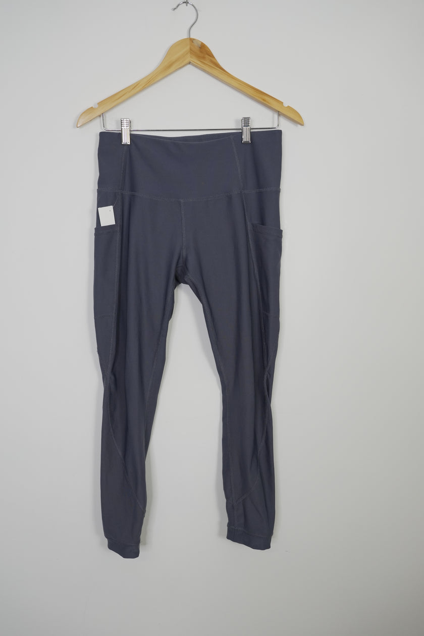 Apana Blue Leggings with Pockets Size Medium