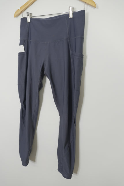 Apana Blue Leggings with Pockets Size Medium