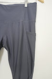 Apana Blue Leggings with Pockets Size Medium