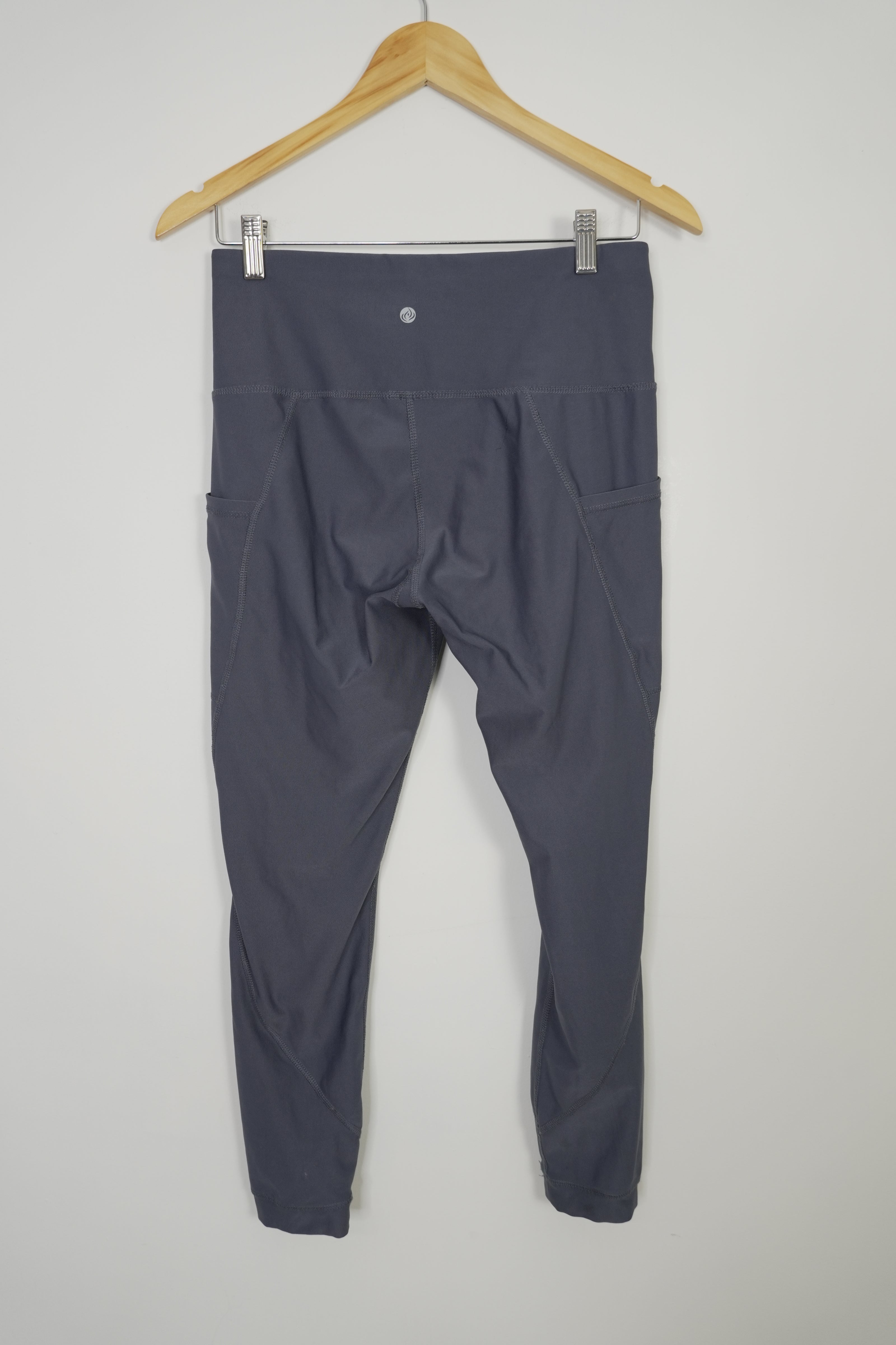 Apana Blue Leggings with Pockets Size Medium