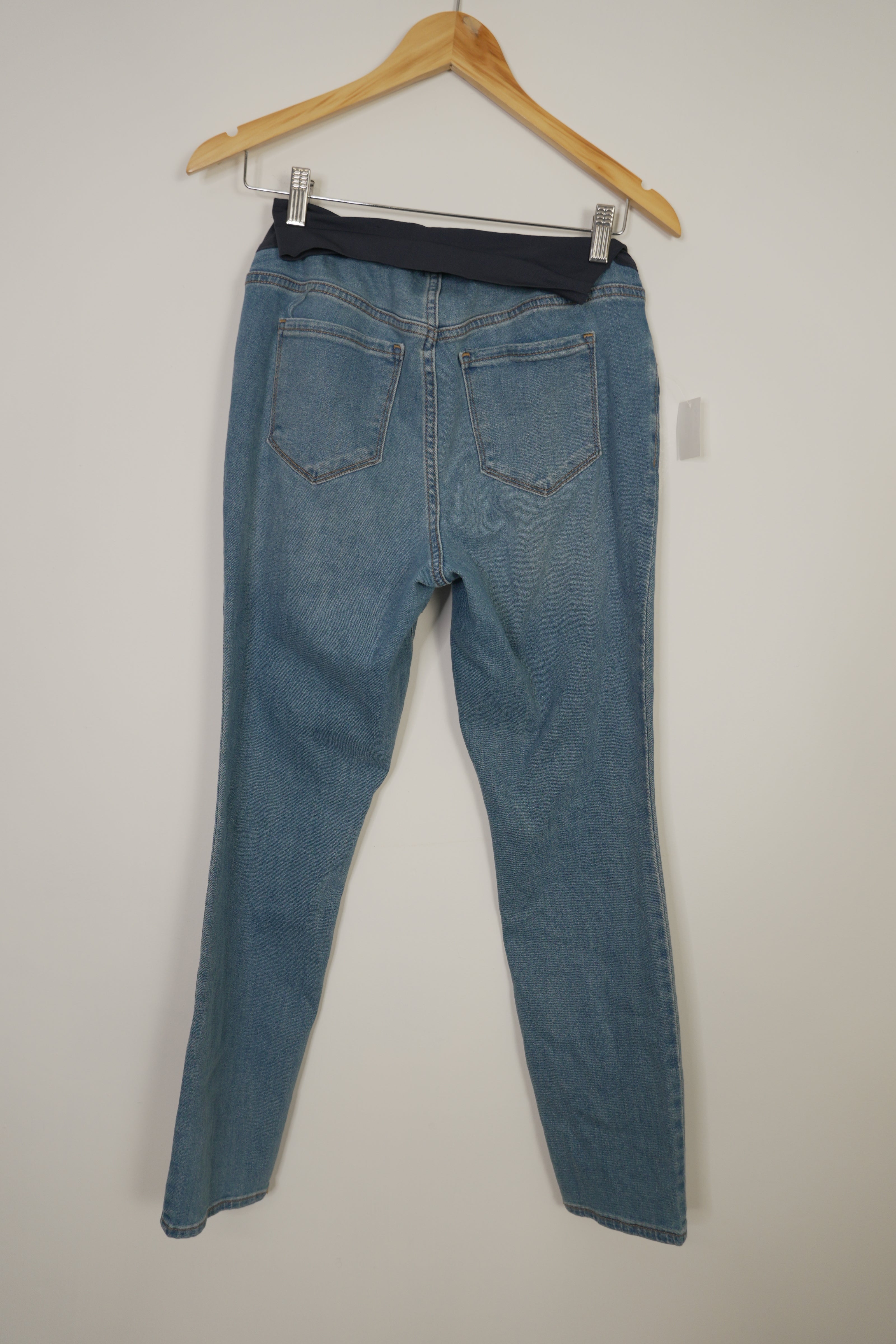 Old Navy Mid Wash Maternity Skinny Jeans Size 10