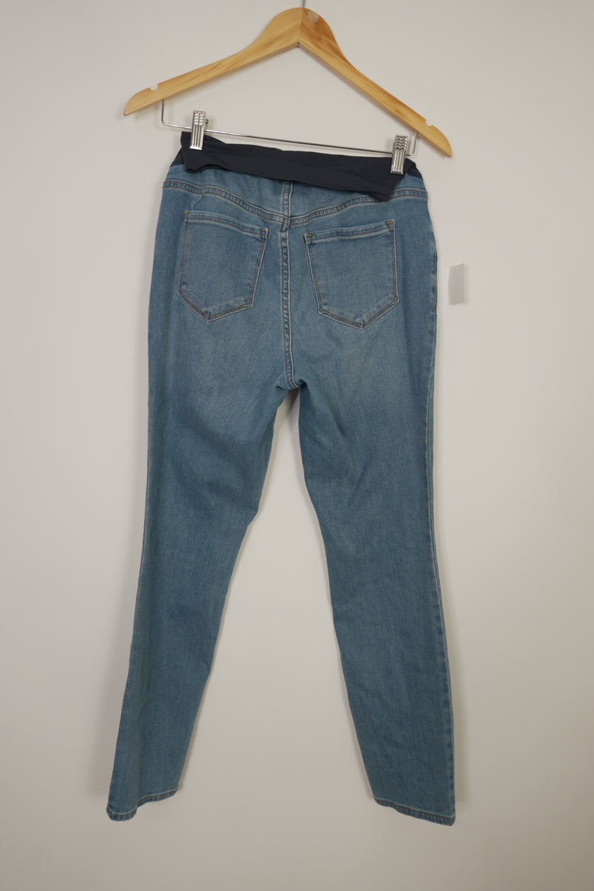 Old Navy Mid Wash Maternity Skinny Jeans Size 10