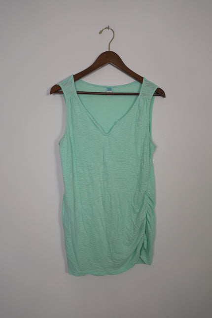 Old Navy Teal Maternity Tank Top Size Large