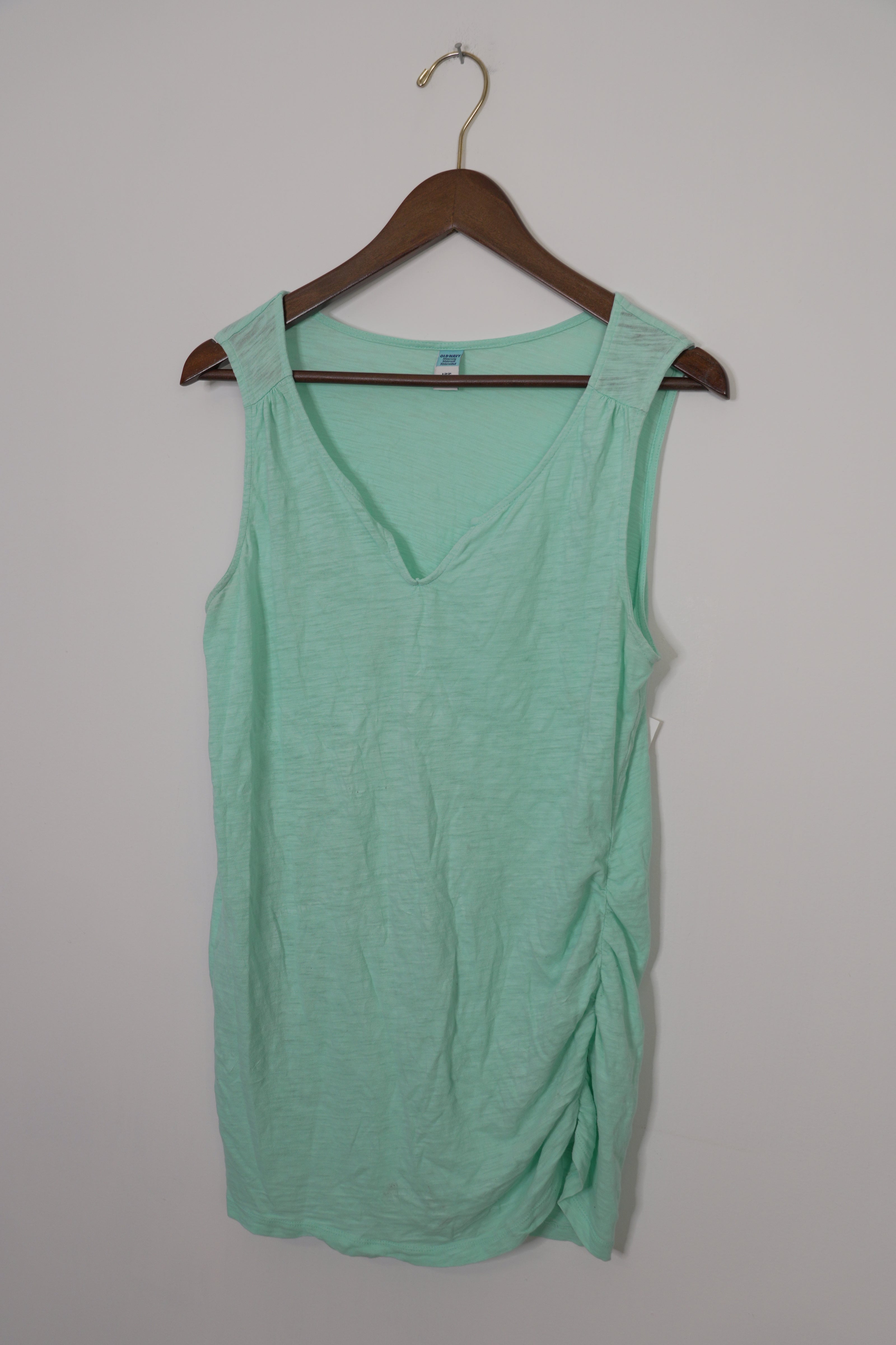 Old Navy Teal Maternity Tank Top Size Large