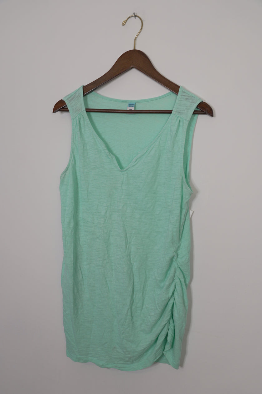 Old Navy Teal Maternity Tank Top Size Large