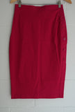 7th Avenue Design Studio Fuchsia Pencil Skirt with Side Buttons Size Small