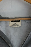 Levi Strauss & Co. Gray Vintage Logo Full-Zip Hoodie Size Large