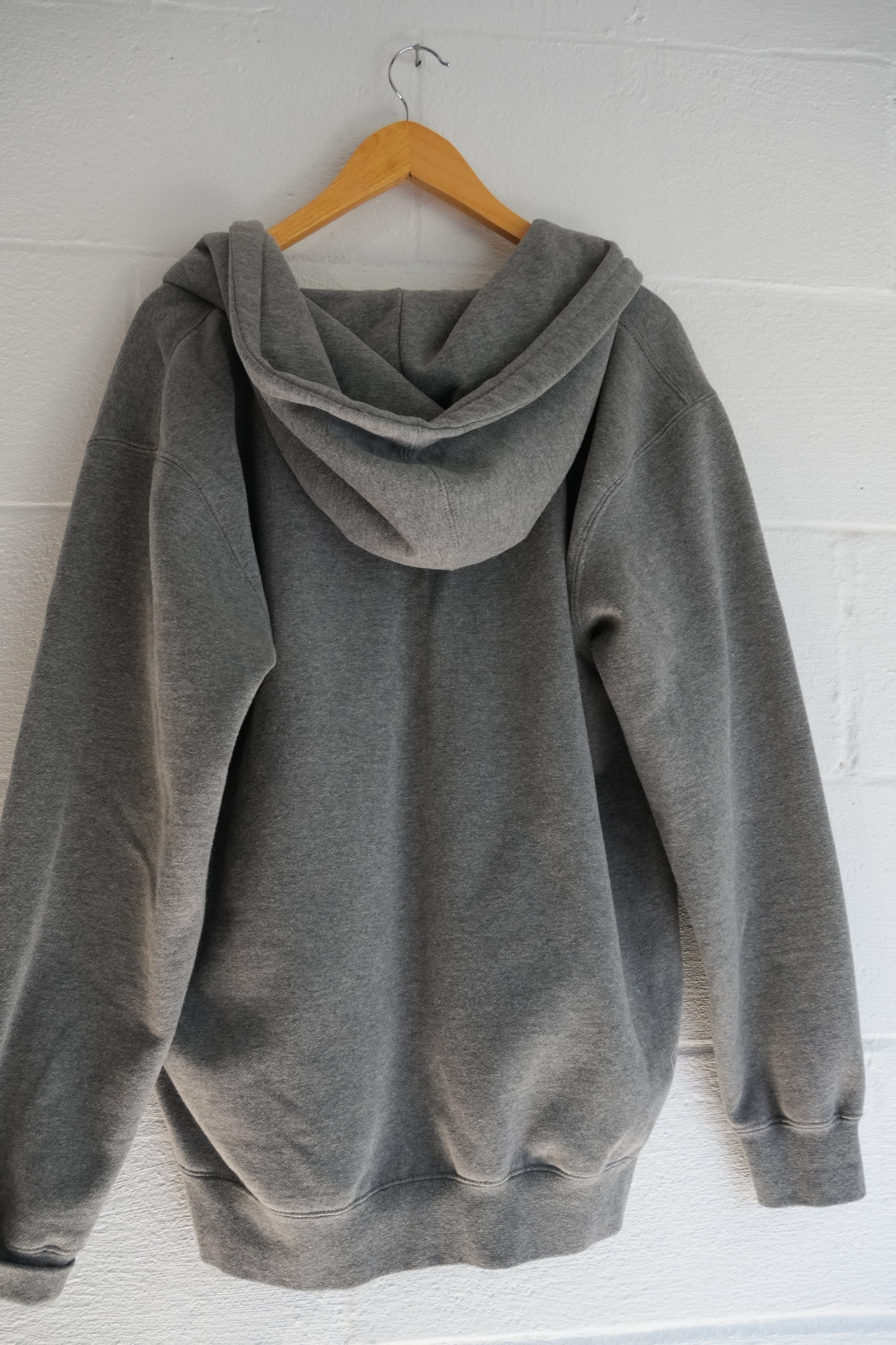 Levi Strauss & Co. Gray Vintage Logo Full-Zip Hoodie Size Large