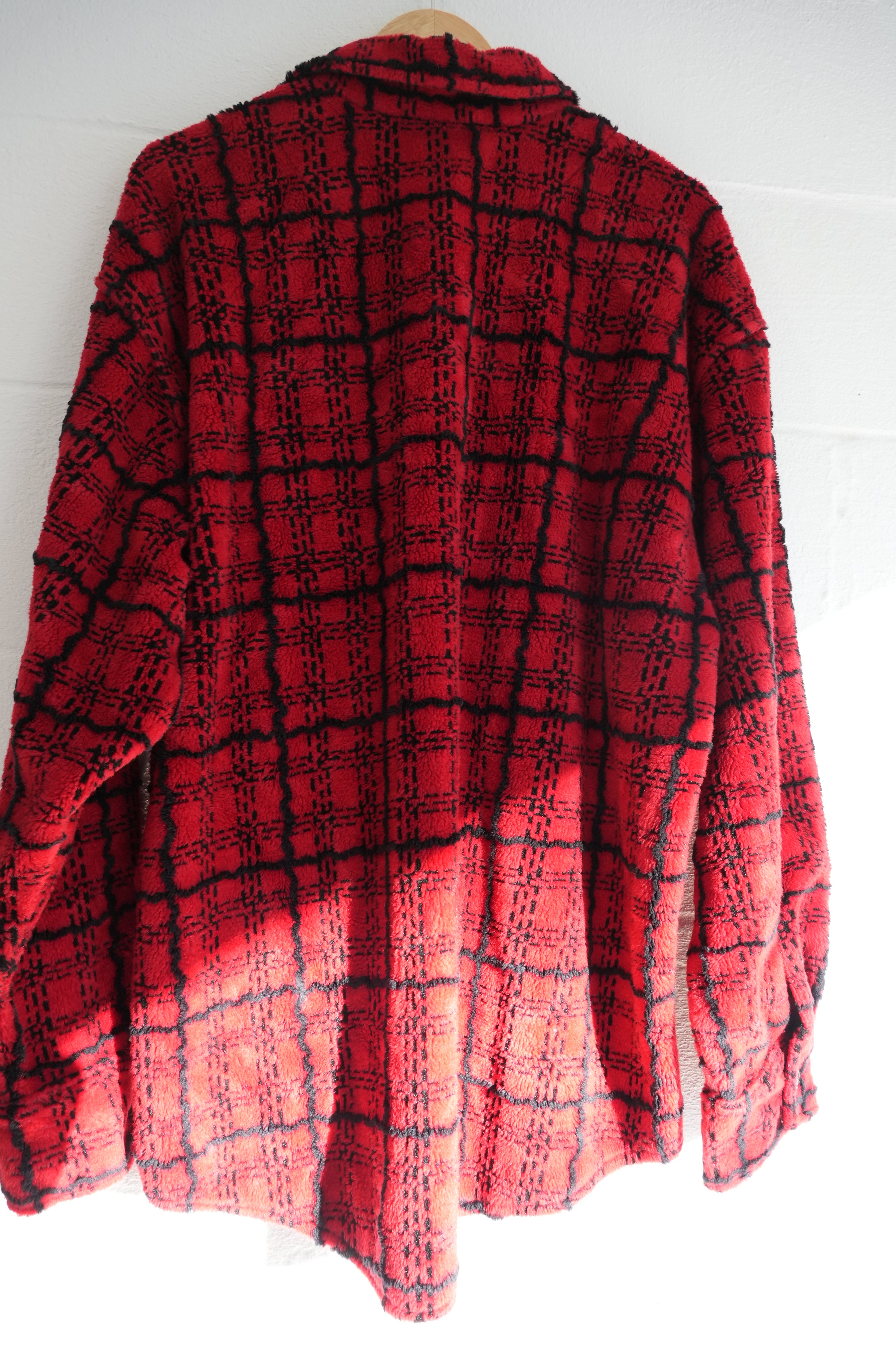 True Grit The Original Standard Red Pullover Fleece Size Extra Large
