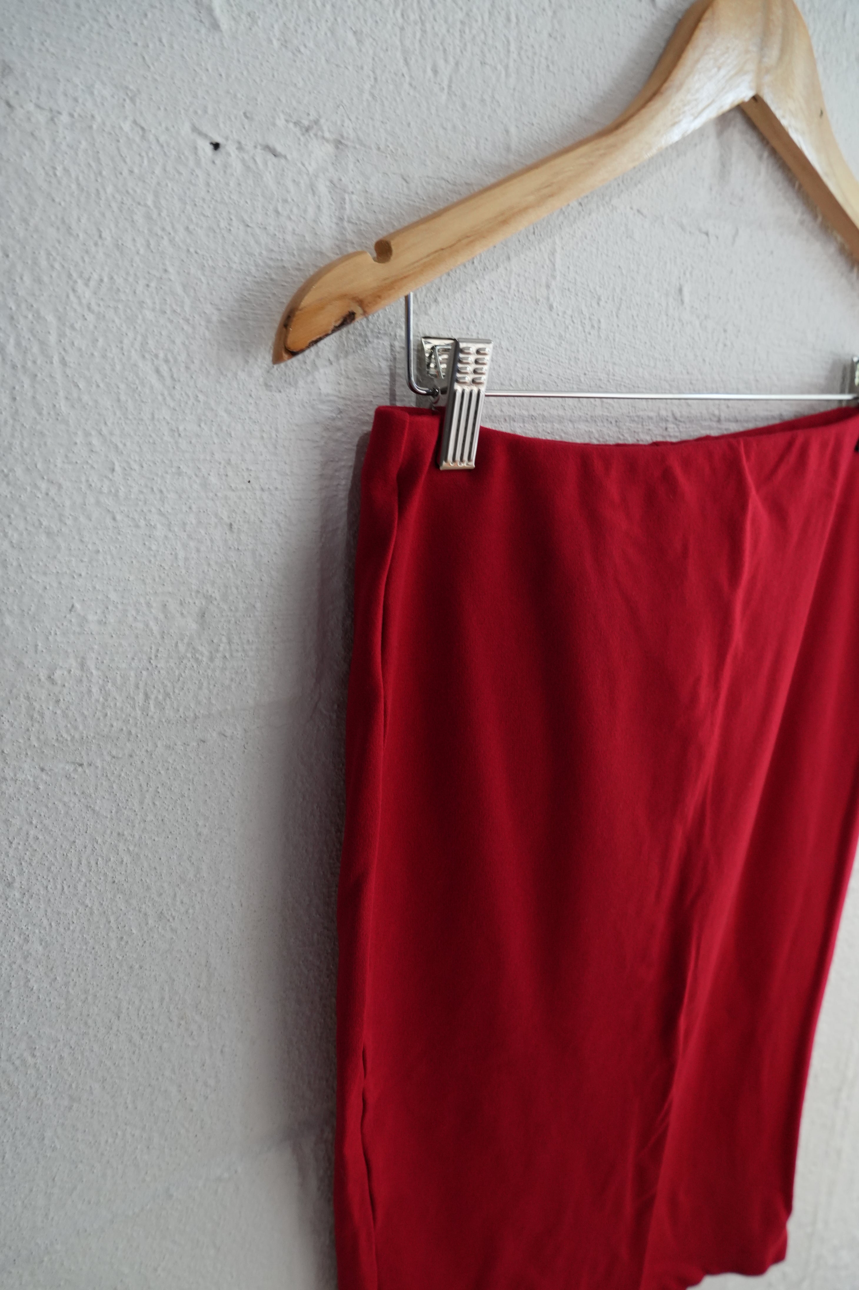 Fashion 21 Red Pencil Skirt Size Large