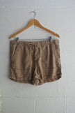 Gap Khaki Cuffed Shorts Size Medium