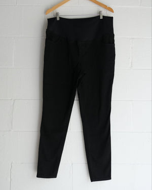 Isabel by Ingrid + Isabel Maternity Black Skinny Jeans Size 14