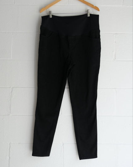 Isabel by Ingrid + Isabel Maternity Black Skinny Jeans Size 14