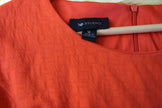 AB Studio Red Textured A Line Dress Size 12