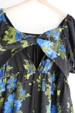 Free Assembly Floral  Puff Sleeve Midi Dress Size Extra Large