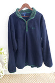 Goodwood Navy Blue Fleece Pullover Size Extra Large