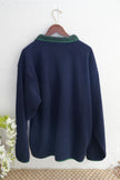 Goodwood Navy Blue Fleece Pullover Size Extra Large
