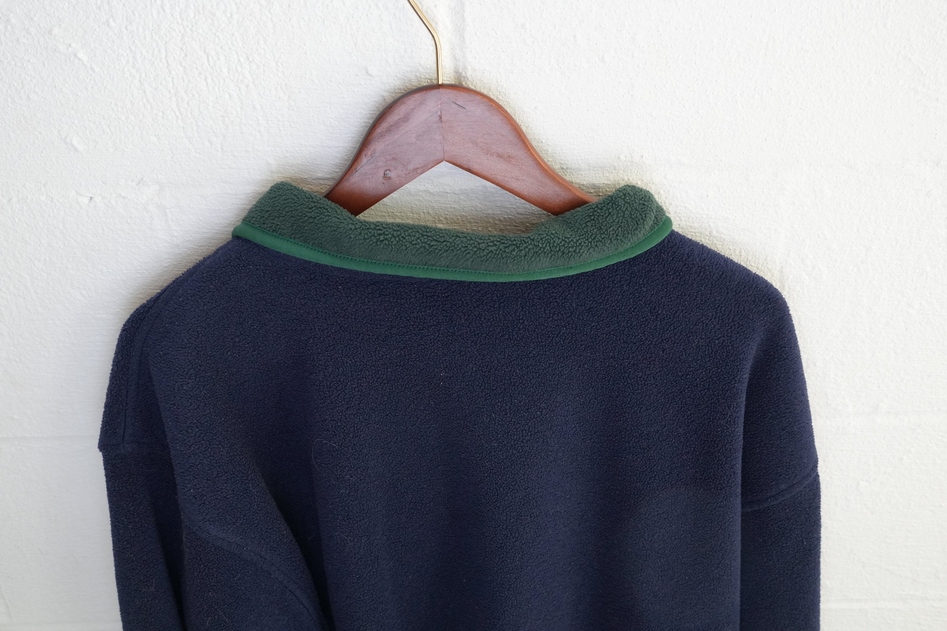 IZOD Navy Blue Fleece Pullover Size Extra Large
