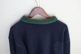 Goodwood Navy Blue Fleece Pullover Size Extra Large