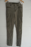 American Eagle Olive Green Skinny Jeans Size 8