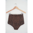 Kortni Jeane High Waisted Leopard Bikini Bottoms size small