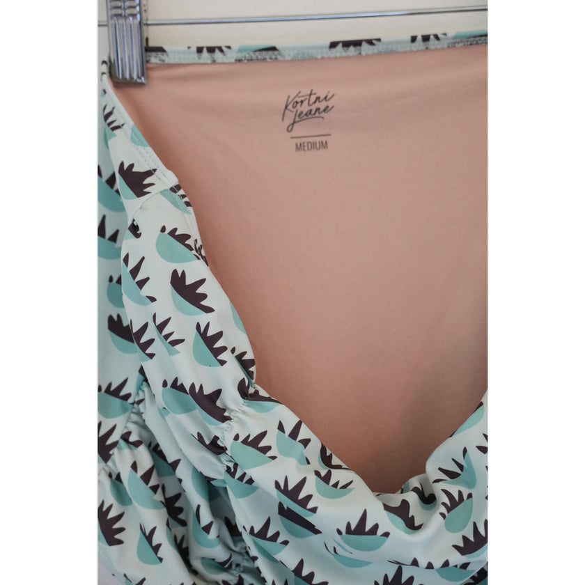 Kortni Jeane Teal Bathing Suit Bottoms Size Medium