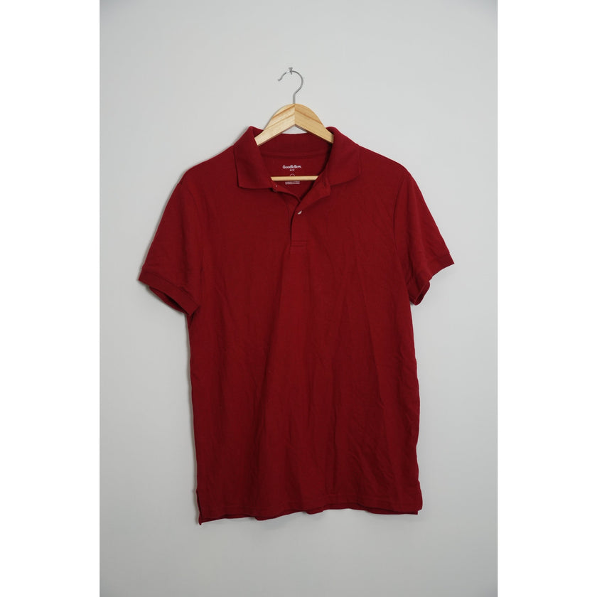 Goodfellow & Co The Every Wear Polo Red Size Medium