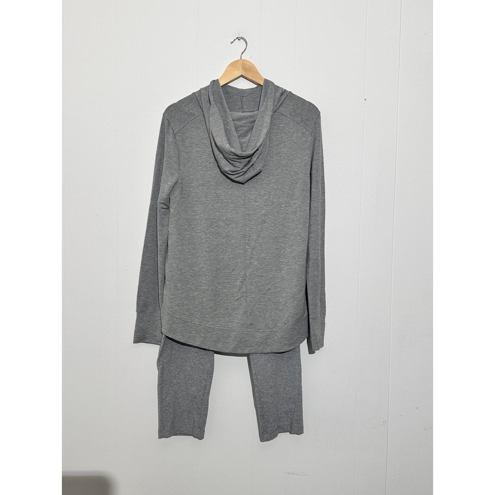 Athletic Works Tracksuit 10 Gray Hoodie Pants 2 Piece Unisex Sweatsuit Set