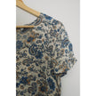 Patrons of Peace Blue and Yellow Paisley Dress Size Medium
