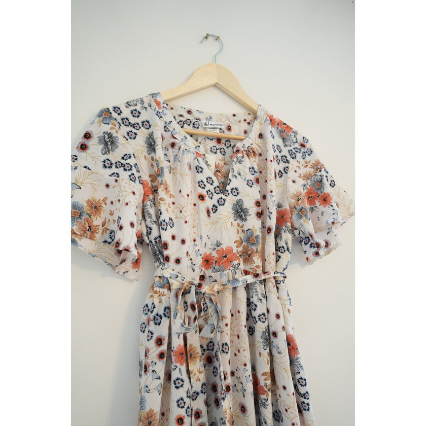 Oh! Mamma Floral Print Dress Size Large