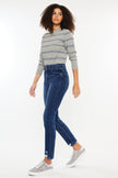 Kancan - High Rise Slim Straight Jeans