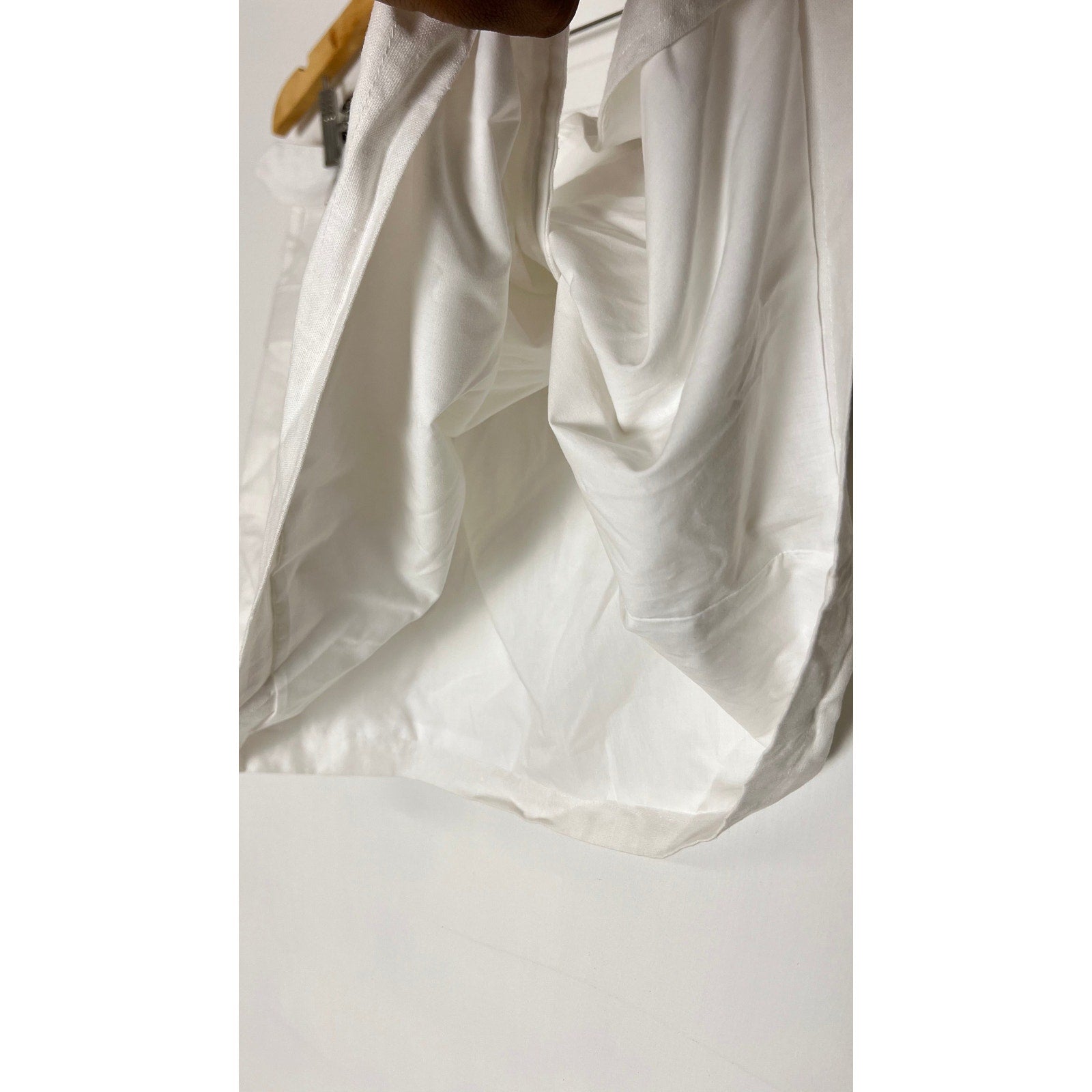 Scoop White Belted Envelope Mini Skirt Size 14