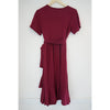 Velvet Red Tie Dress Size Medium