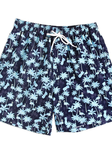 Blue Paradise Key Men's Swim Trunks