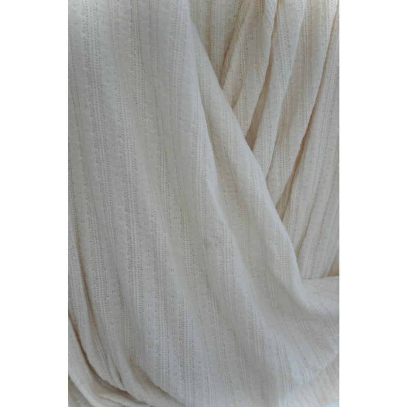 Maeve by Anthropologie Ivory Surplice Sweater Size Small