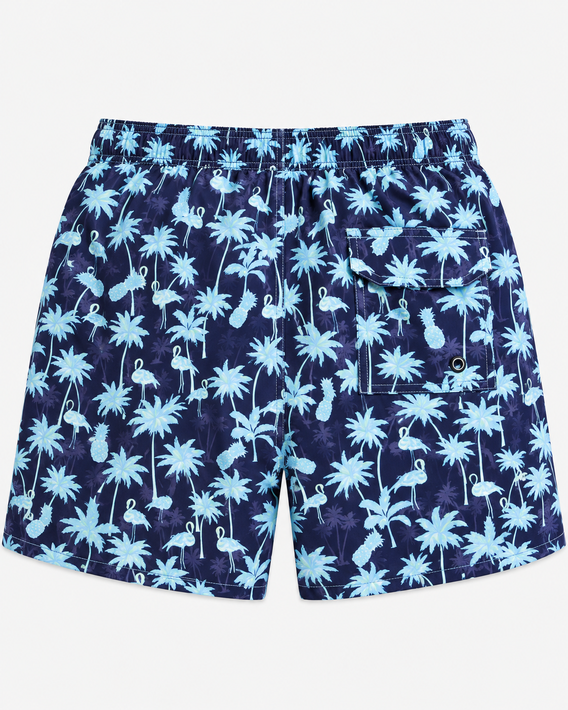 Blue Paradise Key Men's Swim Trunks