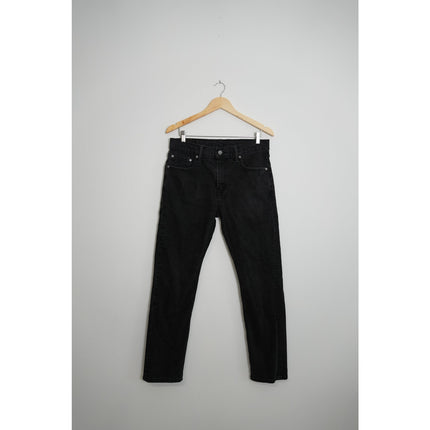 Levi Strauss & Co 502 Men's Black Denim Jeans 33Wx32L